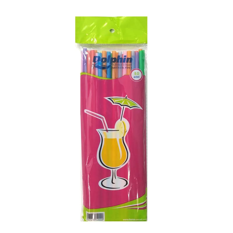 Dolphi̇n Meyve Fi̇gürlü Körüklü Pi̇pet 50li̇