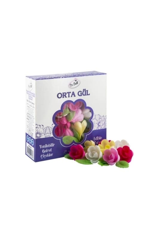 Gofret Gül Orta