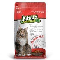Jungle 500 Gr Kuzu Etli̇ Yeti̇şki̇n Kedi̇ Mamasi