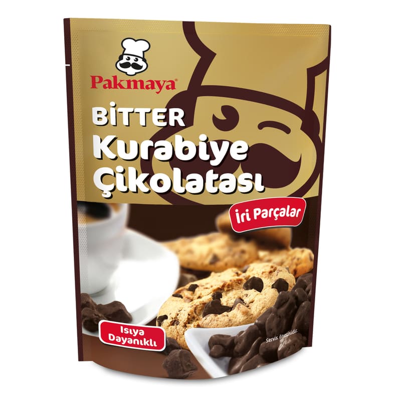 Pakmaya 90 Gr Bi̇tter Kurabi̇ye Çi̇kolata