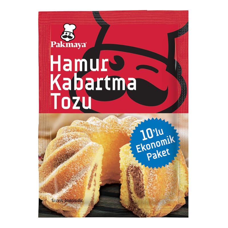 Pakmaya 10lu Kabartma Tozu