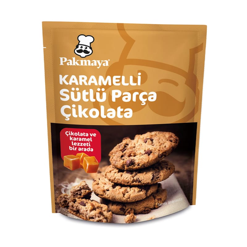 Pakmaya 70 Gr Karamelli̇ Sütlü Parça Çi̇kolata