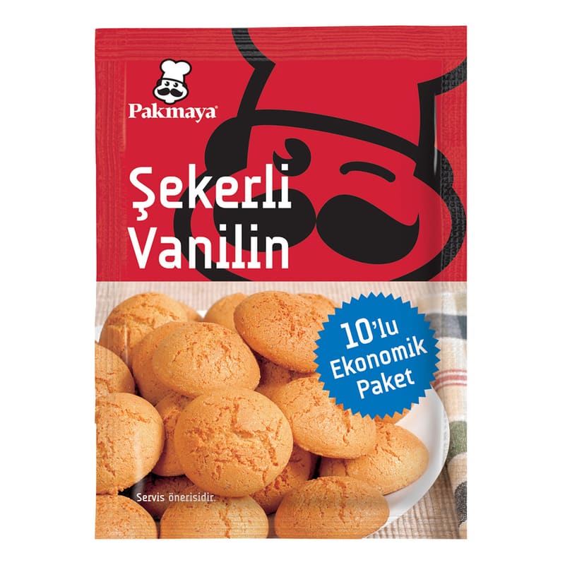 Pakmaya 15li̇ Şekerli̇ Vani̇li̇n