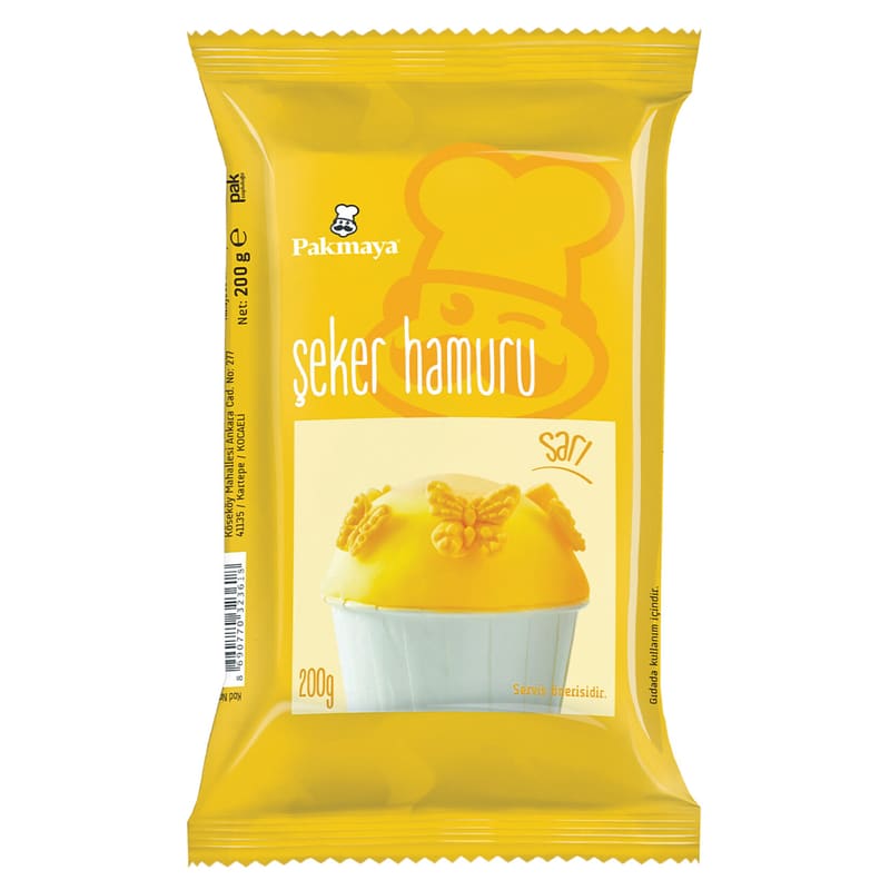 Sari Şeker Hamuru