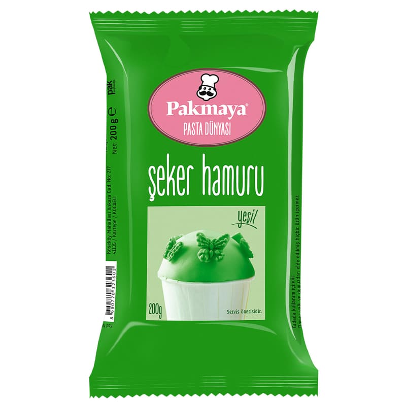 Yeşi̇l Şeker Hamuru